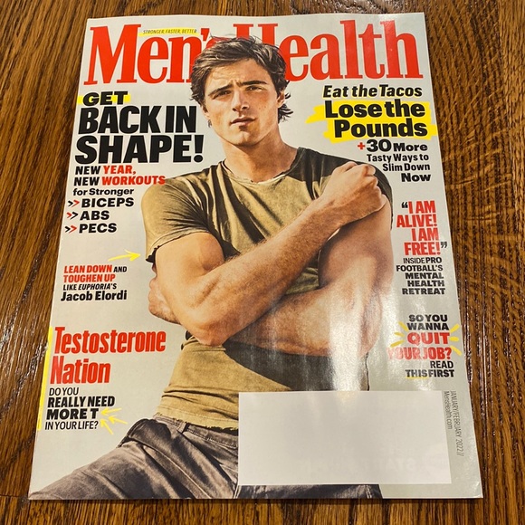 Men’s Health | Other | Mens Health Magazine Januaryfebruary 222 Jacob